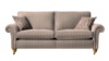3 Seater Sofa (2 Cushions). Range 8 - Fantasia Pin Stripe Gold Dust