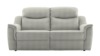 3 Seater Sofa. Sahara Silver - Grade W141