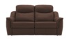 3 Seater Sofa. Capri Oak - Leather P210