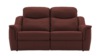 3 Seater Sofa. Capri Claret - Leather P214