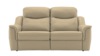 3 Seater Sofa. Capri Putty - Leather P219