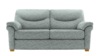 3 Seater Sofa With Show Wood. Remco Light Grey - Grade B030