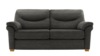 3 Seater Sofa With Show Wood. Victoria Slate - Grade B901