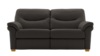 3 Seater Sofa With Show Wood. Capri Black - Grade P202