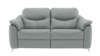 3 Seater Sofa. Cambridge Grey - Leather L842
