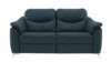 3 Seater Sofa. Cambridge Navy - Leather L851
