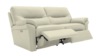3 Seater Power Recliner Sofa. Cambridge Chalk - Leather L840