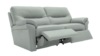3 Seater Power Recliner Sofa. Cambridge Cloud - Leather L841
