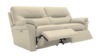3 Seater Power Recliner Sofa. Cambridge Stone - Leather L843
