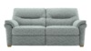 3 Seater Sofa With Show Wood. Remco Light Grey - Grade B030