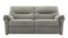 3 Seater Sofa With Show Wood. Mirage Powder - Grade B076