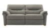 3 Seater Sofa With Show Wood. Victoria Grey - B902