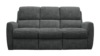 3 Seater Sofa. Piero Slate - Grade W086