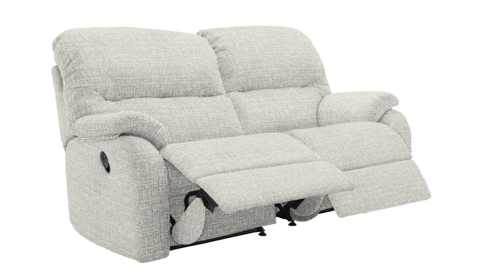 3 Seater Manual Double Recliner Sofa