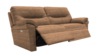 3 Seater Power Recliner Sofa. Victoria Ginger - B908