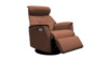 Large Power Recliner Chair. Cambridge Conker - Leather L848