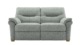 2 SEATER SOFA WITH SHOW WOOD