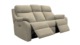 3 SEATER POWER RECLINER SOFA WITH HEADREST AND LUMBER AND USB